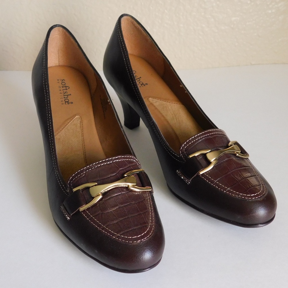 Softshoe by Medicus Pascal Brown Leather P…
